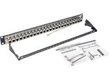 Tripp Lite N254-024-SH 24 Porte 1U Rack Mount Stp Schermate Cat6 /Cat5 Feed-Through Patch Panel, RJ45 Ethernet, Taa