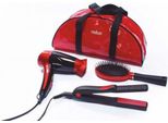 Ardes M350 Phon Asciugacapelli Nero Rosso