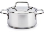 Demeyere Bratentopf Mit Deckel, 16 Cm | Rund | 18/10 Edelstahl