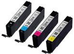 Canon CLI-571 C/M/Y/Bk Value Pack - Confezione Da 4 Pezzi - 7 Ml - Nero, Giallo, Ciano, Magenta - Originale - Contenitore D'inchiostro