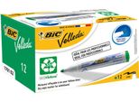 Bic Whiteboard Velleda Ecolutions 1701 Evidenziatore 12 Pz Verde