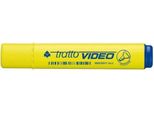 Tratto Video Evidenziatore 12 Pz Punta Smussata Giallo