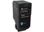 Lexmark 74C2HC0 Cartuccia Toner 1 Pz Originale Ciano