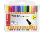 Stabilo Point 88 Mini Penna Tecnica Fine Multicolore 18 Pz