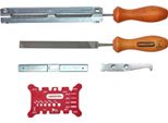 Set Di Affilatura Per Catene Oregon Per Tutte Le Catene Da 325" Pollici Ø 4,8 Mm Set Di Affilatura Per Lime In Borsa 558550"