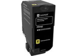 Lexmark Toner CS720, CS725, CX725 Yellow Return Programme Toner Cartridge