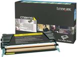 Lexmark C736H1YG Cartuccia Toner 1 Pz Originale Giallo