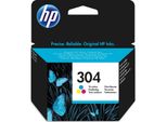 Hp Cartuccia Inchiostro Originale Tricromia 304