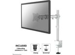Neomounts NM-D135SILVER Supporto Da Tavolo Per Tv A Schermo Piatto 76,2 Cm (30") Argento"