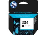 Hp 304 Black Original Ink Cartridge Cartuccia D'inchiostro 1 Pz Resa Standard