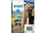 Epson Elephant C13T24324022 Cartuccia D'inchiostro 1 Pz Originale Resa Elevata (Xl) Ciano