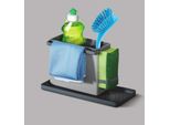 Metaltex Kitchen Helpers Tidy Tex Gootsteen Organiser 24X13X14 Cm Grijs