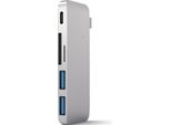 Satechi ST-TCUPS Replicatore Di Porte E Docking Station Per Laptop Argento