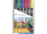 Tombow ABT-6P-1 Blister Set 6 Pennarelli