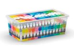 Kis 8013183085902 Scatola Di Conservazione Armadietto Portaoggetti Rettangolare Multicolore