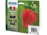 Epson 29 Multipack - Confezione Da 4 - Nero, Giallo, Ciano, Magenta - Originale - Blister - Cartuccia D'inchiostro