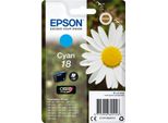 Epson T18024022 Daisy Cartuccia Margherita Inchiostri Claria Home 18 Ciano