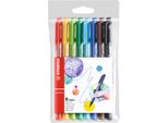 Stabilo - Penne A Punta Di Feltro - Pointmax - Confezione Da 8 - Con 8 Colori Diversi