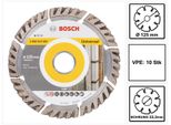 Bosch Standard For Universal - Disco Diamantato - Per Calcestruzzo, Muratura - 125 Mm (Conf. 10) (2608615060)