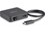 Startech.Com Adattatore Multiporta USB-C Per Portatili - 4K Hdmi - Gbe - Usb Tipo C - USB-A