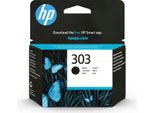 Hp 303 Black Original Ink Cartridge Cartuccia D'inchiostro 1 Pz Resa Standard