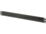 Digitus Professional DN-97661 - Pannello Di Gestione Dei Cavi Con Spazzola - Nero, Ral 9005 - 1U - 48,3 Cm (19")"
