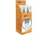 Bic Cristal Up Nero Penna A Sfera Medio 20 Pz