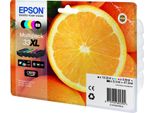 Epson Oranges C13T33574021 Cartuccia D'inchiostro 1 Pz Originale Resa Elevata (Xl) Nero, Nero Per Foto, Ciano, Magenta, Giallo