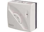 Poly Pool PP1461 Termostato Ambientale Elettromeccanico 230V Campo Regolazione Da Parete Funzione Antigelo E Segnale Luminoso Per Caldaia Bianco