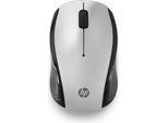 Hp Maus 200 Kabellos USB-A 3-Tasten Silber/Schwarz