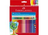 Faber-Castell 112449 Matita Colorata Colour Grip - 48 Colori, Scatola Di Cartone
