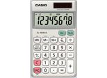 Casio SL-305ECO Calcolatrice Tasca Calcolatrice Di Base Argento, Bianco