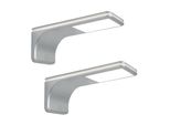 Lampada Da Cucina Led Ontano, Lampada Da Cucina Sottopensile 2X3,5 W, Dimmerabile