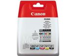 Canon 2024C006 Cartuccia D'inchiostro 5 Pz Originale Nero Ciano Magenta Giallo