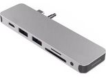 Hyper GN21D-SILVER Replicatore Di Porte E Docking Station Per Laptop Argento