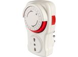 Poly Pool PP1408 Adattatore Per Presa Di Corrente Tipo L (It) Tipo L (It) + Tipo F Rosso, Bianco