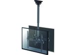 Neomounts NM-C440DBLACK Supporto Doppio Per Monitor/Tv A Soffitto 32-60" - H 56-91 Cm"