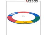 Arebos Copertura Del Bordo Del Trampolino Ø 396 Cm Colorata | Resistente Ai Raggi Uv E Impermeabile