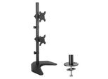 Techly ICA-LCD-2520V Techly Schreibtischhalterung 2LCD Tv Led 13"-27"" Standfuß"