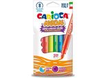 Carioca Neon Marcatore Fine/Medio Multicolore 8 Pz
