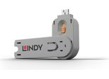 Lindy 40623 Lindy SchlüSsel FüR Usb Port Schloss Orange