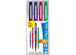 Papermate Flair Marcatore Medio Colori Assortiti 4 Pz