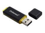 Intenso High Speed Line - Unità Flash Usb - 64 Gb - Usb 3.1 - Nero, Giallo
