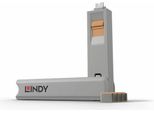 Lindy Blocco Della Porta Usb Di Tipo C Arancione