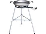 Paella World Comfort Line Set 1 Con Bruciatore E Padella Per Paella In Acciaio Ø 30/38 Cm