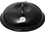 Paella World Coppa Da Forno Per Paella Grill Piastra In Ghisa Ø 42 Cm Acciaio Con Termometro