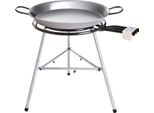 Paella World Comfort Line Set 6 Con Bruciatore E Padella Per Paella In Acciaio Ø 60/90 Cm