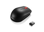Lenovo | Mouse | Essential Compact | Standard | Senza Fili | Nero