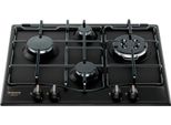 Hotpoint Piano Cottura PCN640TANR Da Incasso 59 Cm Gas 4 Fornelli Antracite