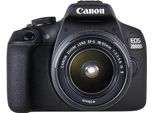 Canon Eos 2000D EF-S 18-55Mm F/3.5-5.6 Is Ii Kit Fotocamere Slr 24,1 Mp Cmos 6000 X 4000 Pixel Nero